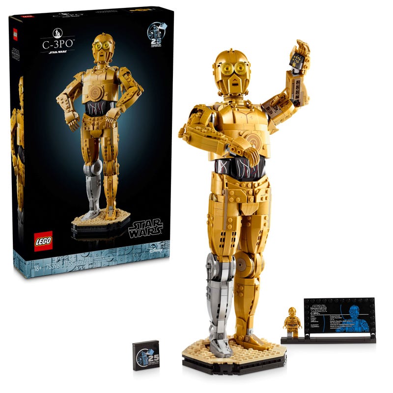 C-3PO™ 75398 | Star Wars™ | Buy online at the Official LEGO® Shop US