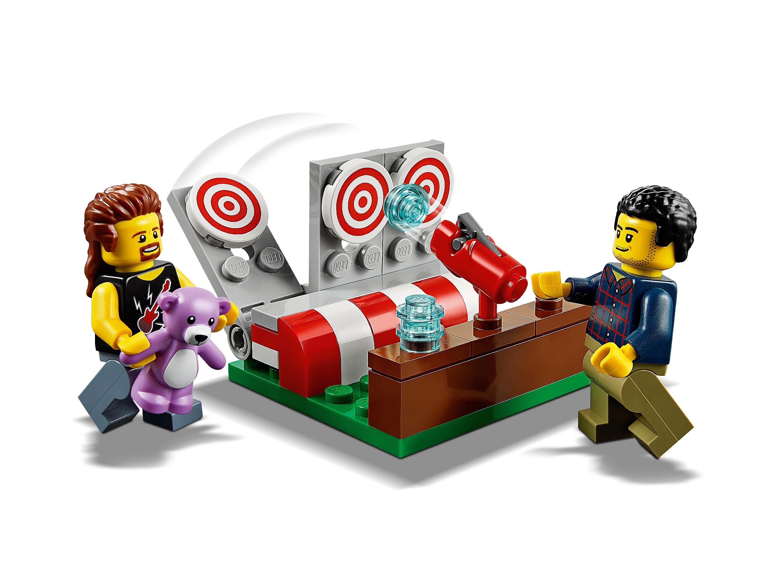 LEGO CITY Farbpalette 7 LEGO®-Teile passt zu Set 60234 Pinsel 5 Köpfe 
