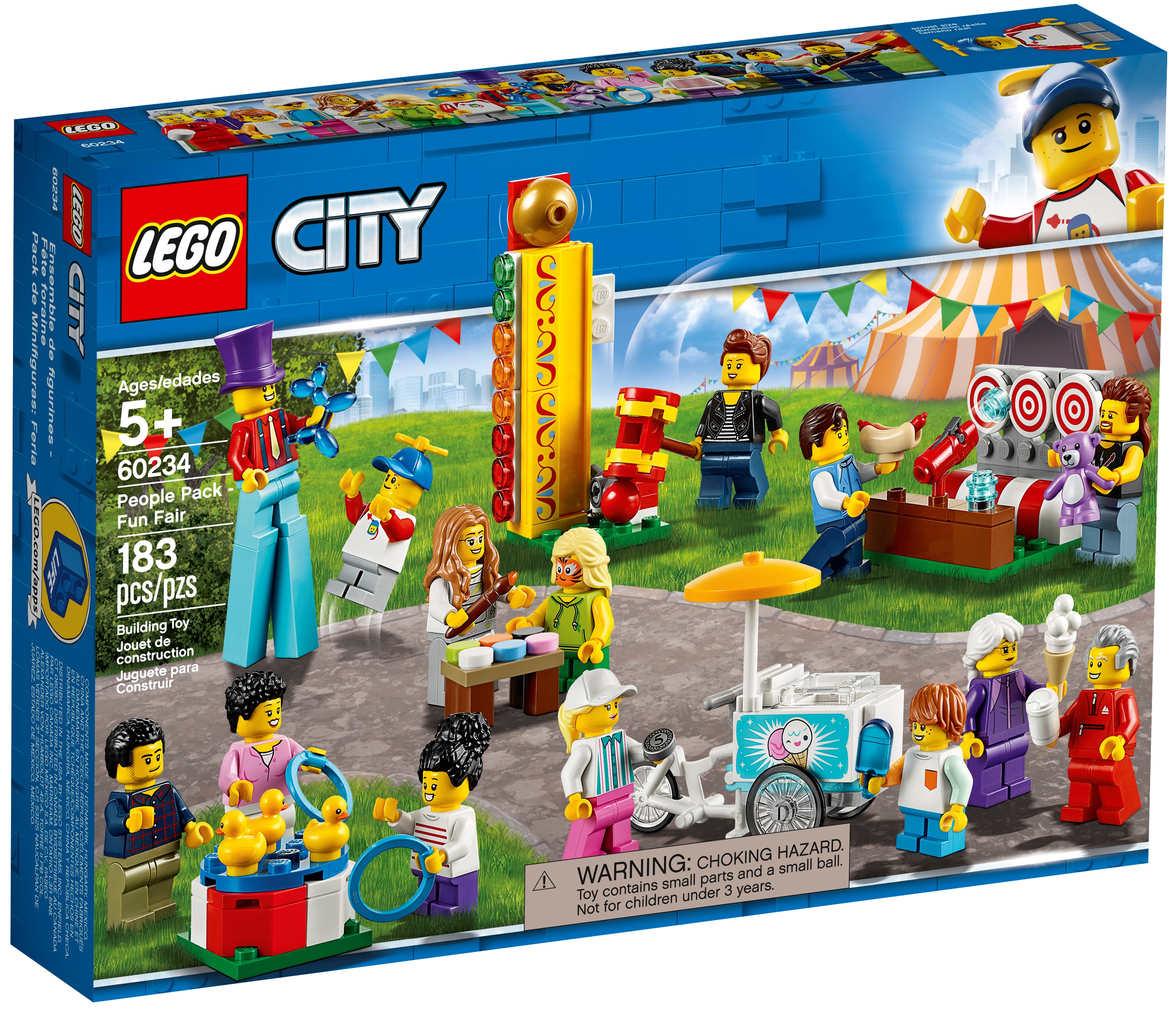 Facet werkloosheid Renovatie Personenset - kermis 60234 | City | Officiële LEGO® winkel NL