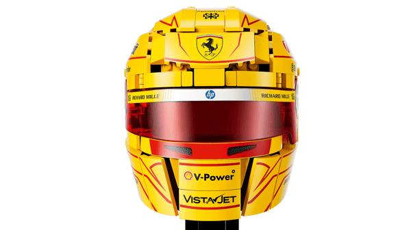 LEGO 43022 Scuderia Ferrari HP Casque de Lewis Hamilton — visuel 3 sur 8