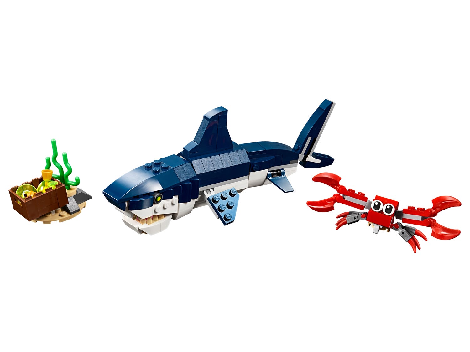 kalkoen Wereldrecord Guinness Book Noord Amerika Deep Sea Creatures 31088 | Creator 3-in-1 | Buy online at the Official LEGO®  Shop US