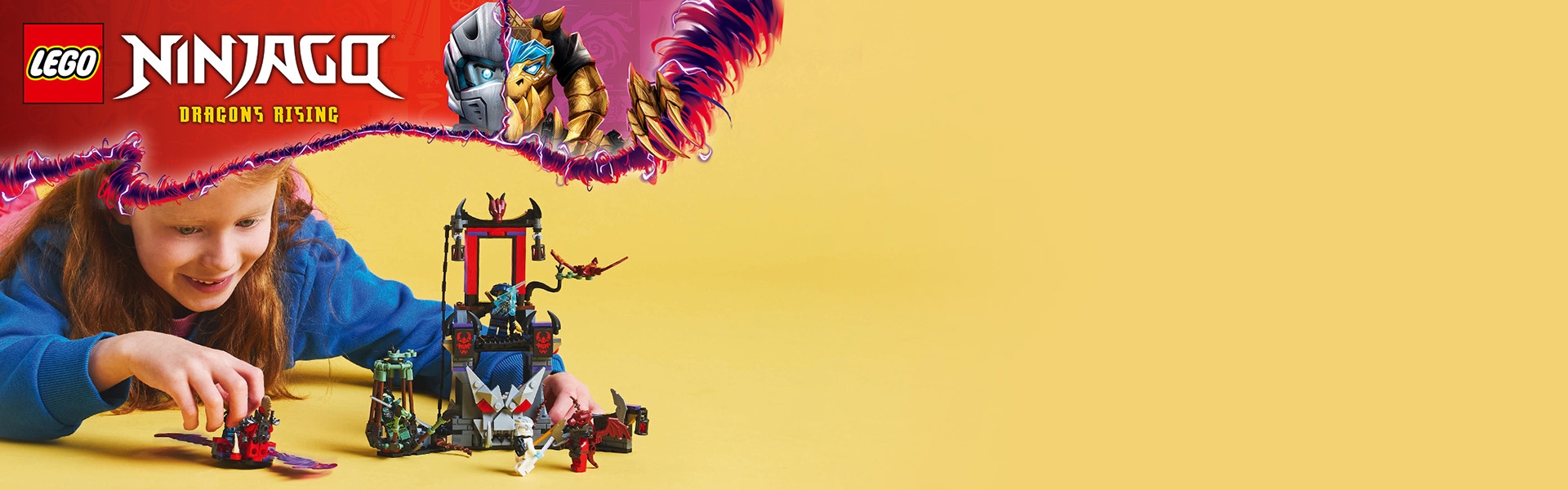 Dragonian Storm Village 71841 | NINJAGO® | Buy online at the