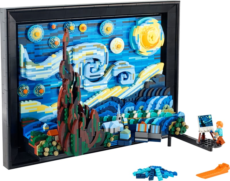 LEGO 21333 Ван Гог — Зоряна ніч