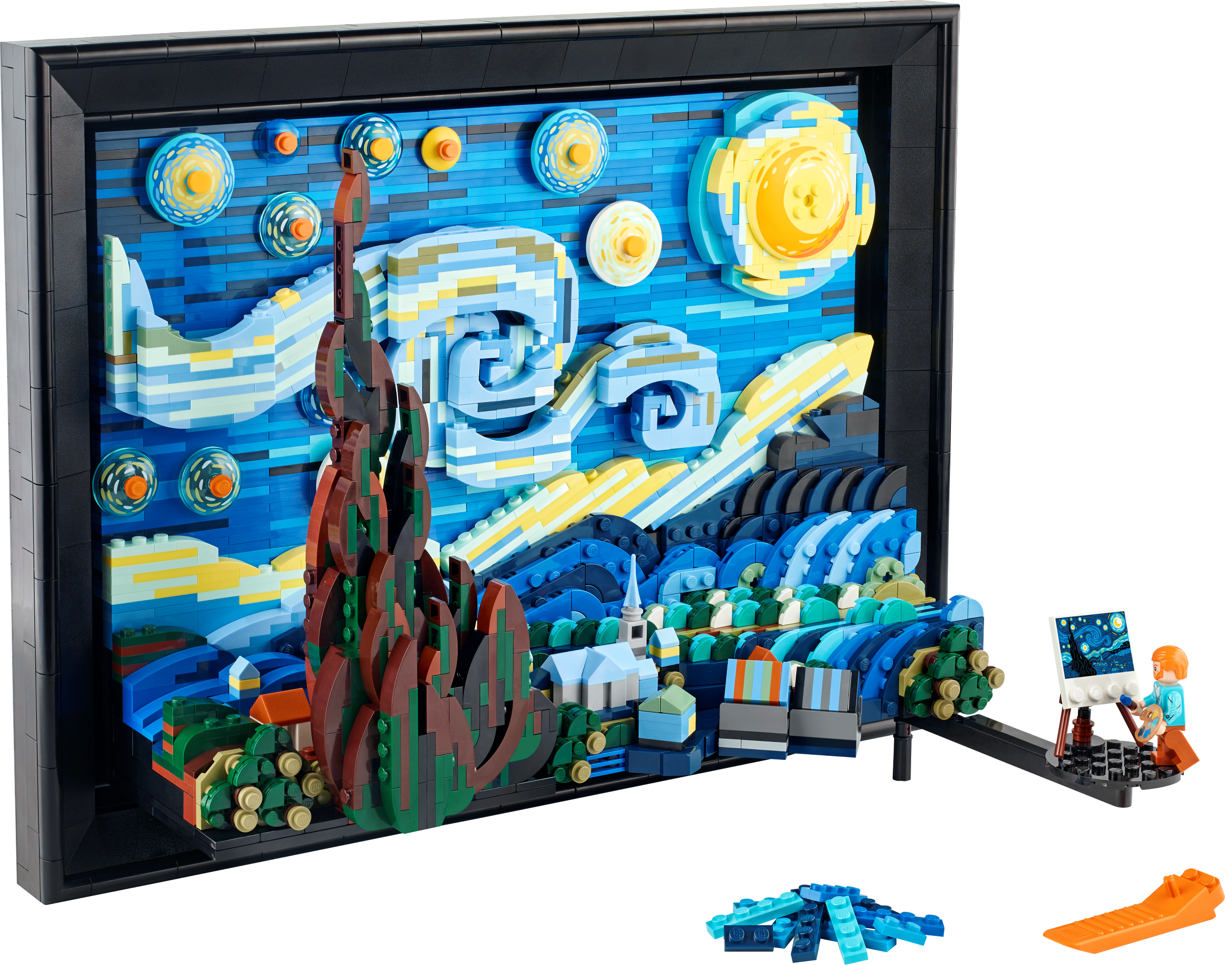 Vincent van Gogh - The Starry Night 21333 | Ideas | Buy online at the Official LEGO® Shop GB 