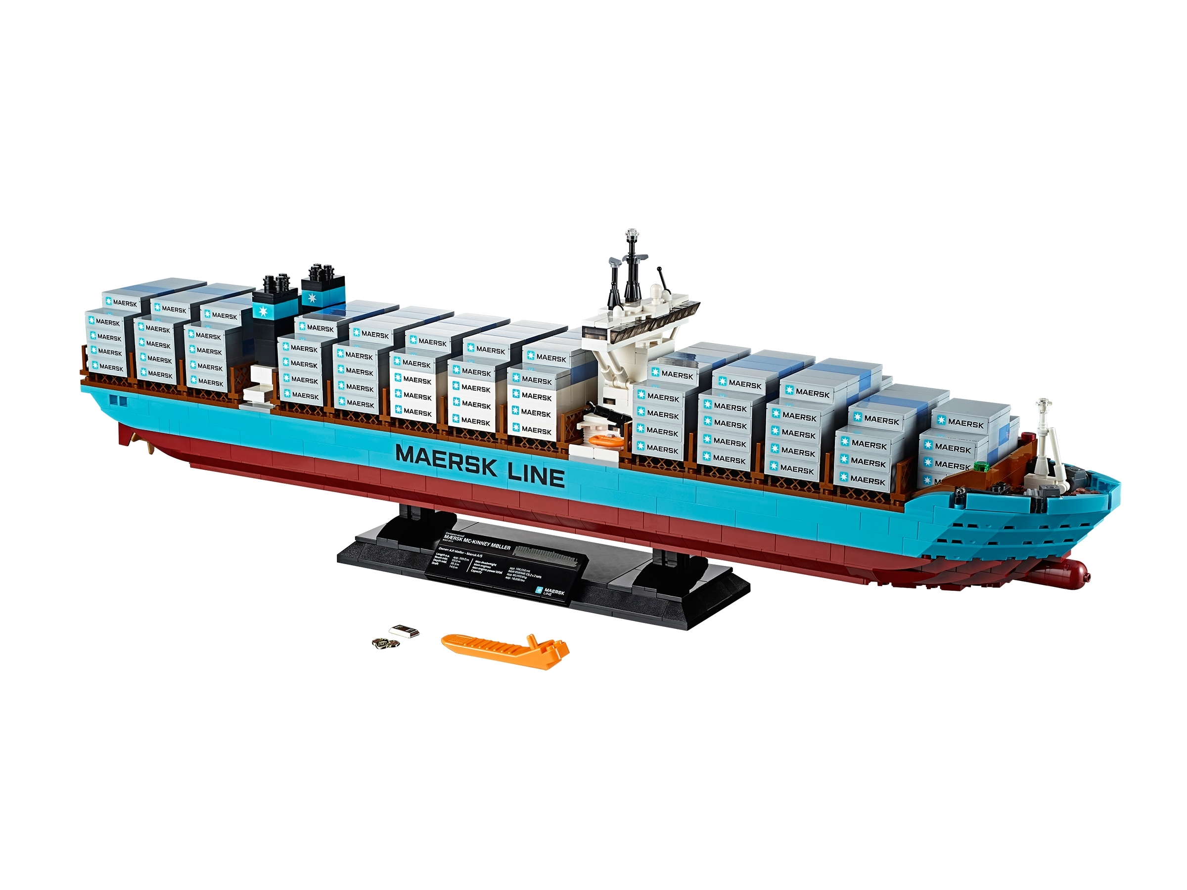 maersk container ship lego