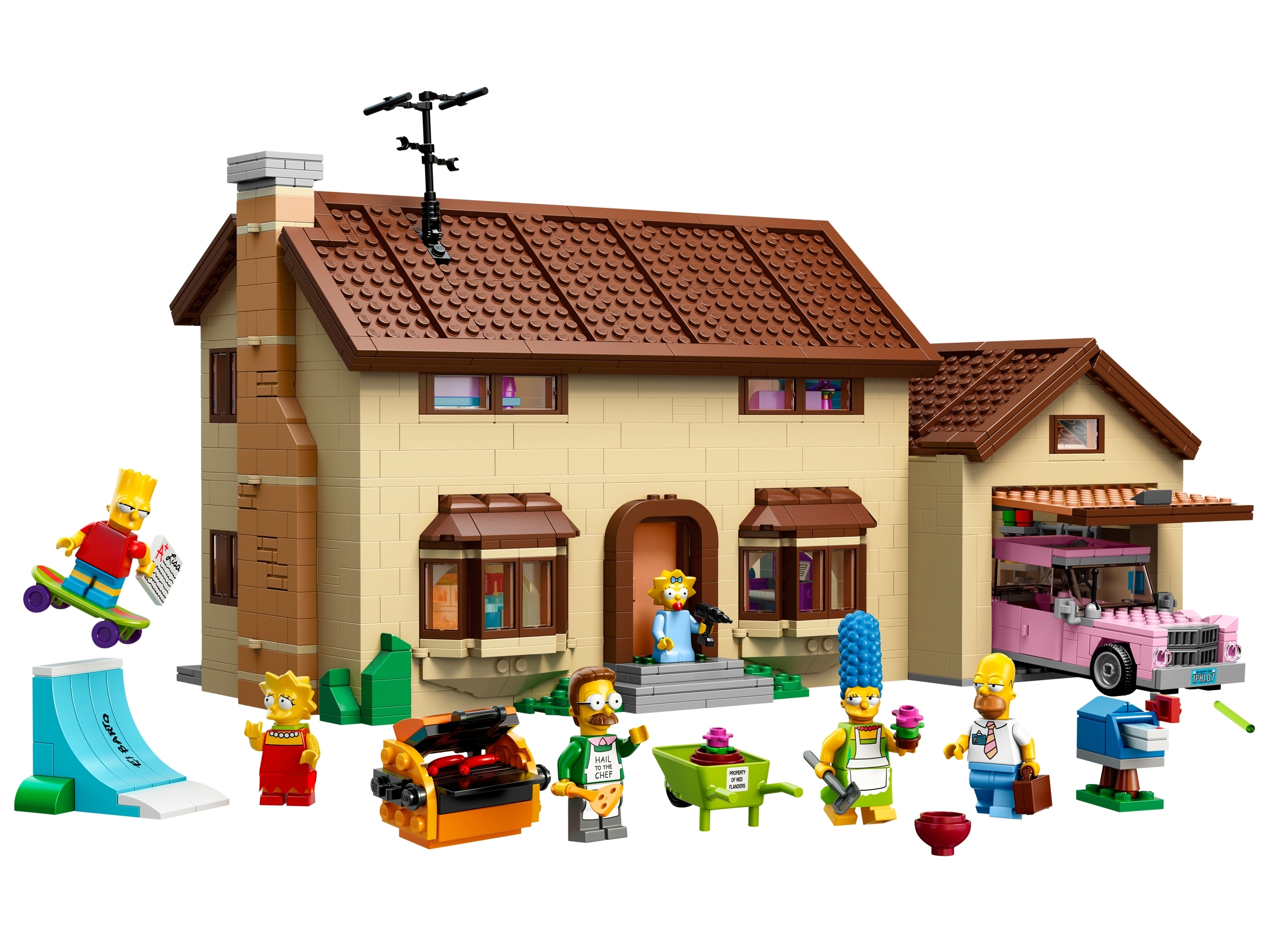Amazon Jungle uitsterven Rondlopen Het huis van The Simpsons™ 71006 | The Simpsons™ | Officiële LEGO® winkel NL