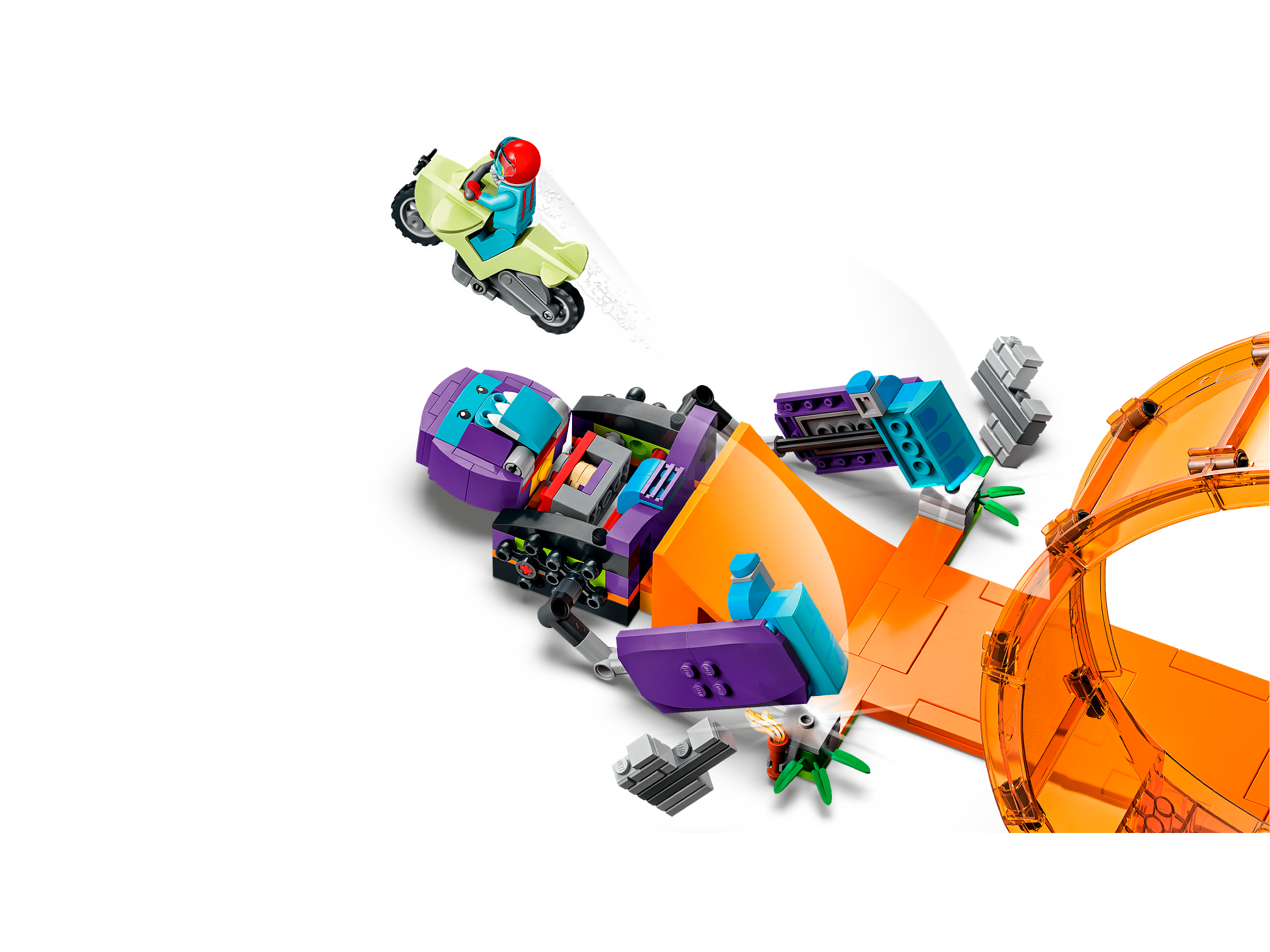 Smashing Chimpanzee Stunt Loop 60338 | City | Buy online at the Official  LEGO® Shop US