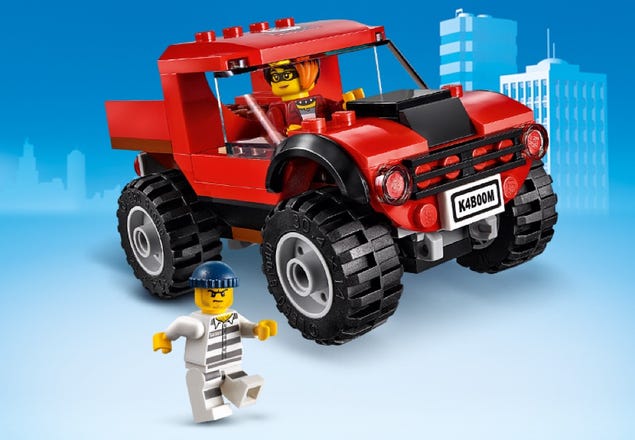 LEGO® City 60246 Le commissariat de police, Jouets de Camion, Moto,  Minifigurines pour Enfant Filles Garçons 6 ans et + - Cdiscount Jeux -  Jouets