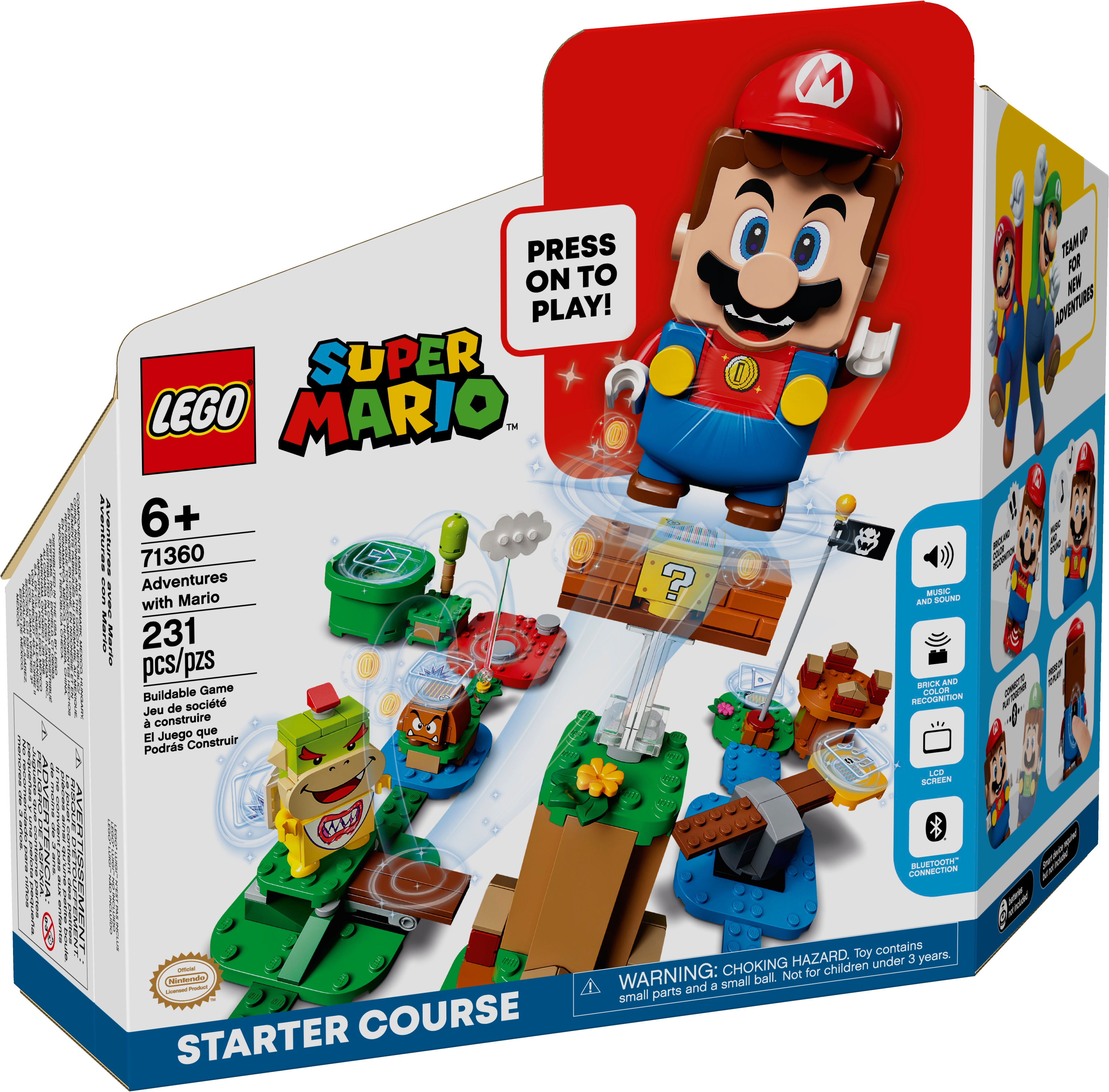 Adventures with Mario Starter Course 71360 | LEGO® Super Mario™ | Buy  online at the Official LEGO® Shop US