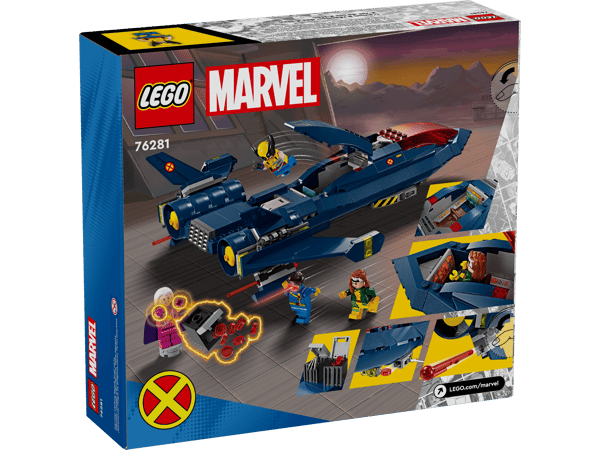 LEGO 76281 Le X-jet des X-Men — visuel 8 sur 8