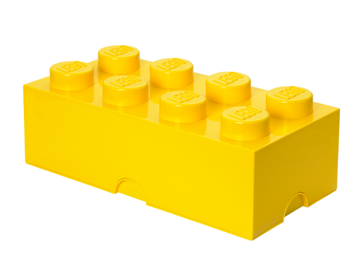 LEGO 5006916 - 8-knops opbevaringsklods – gul