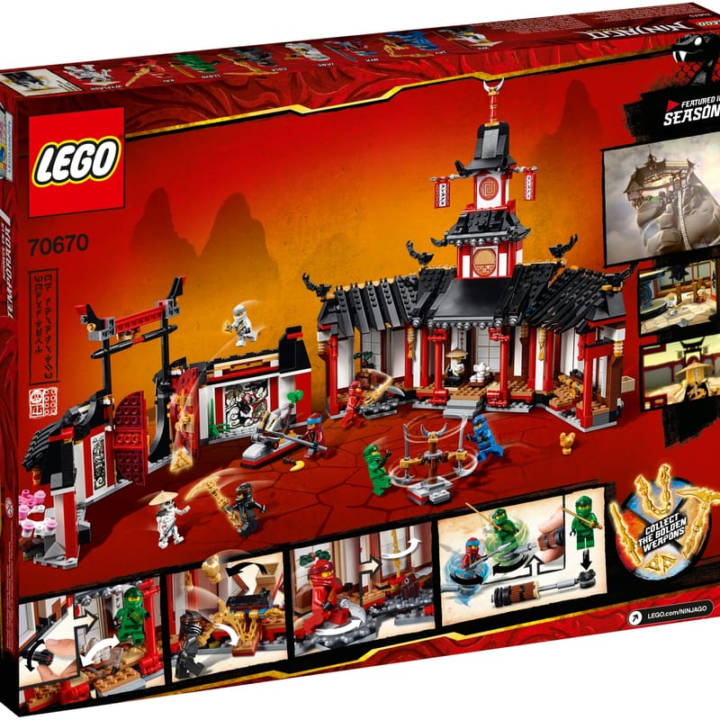 Monastery of Spinjitzu 70670 NINJAGO® Buy online at the