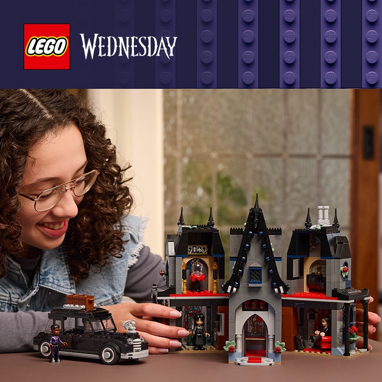 モーティシアのコテージ 76786 | レゴ®ウェンズデーセット |レゴ