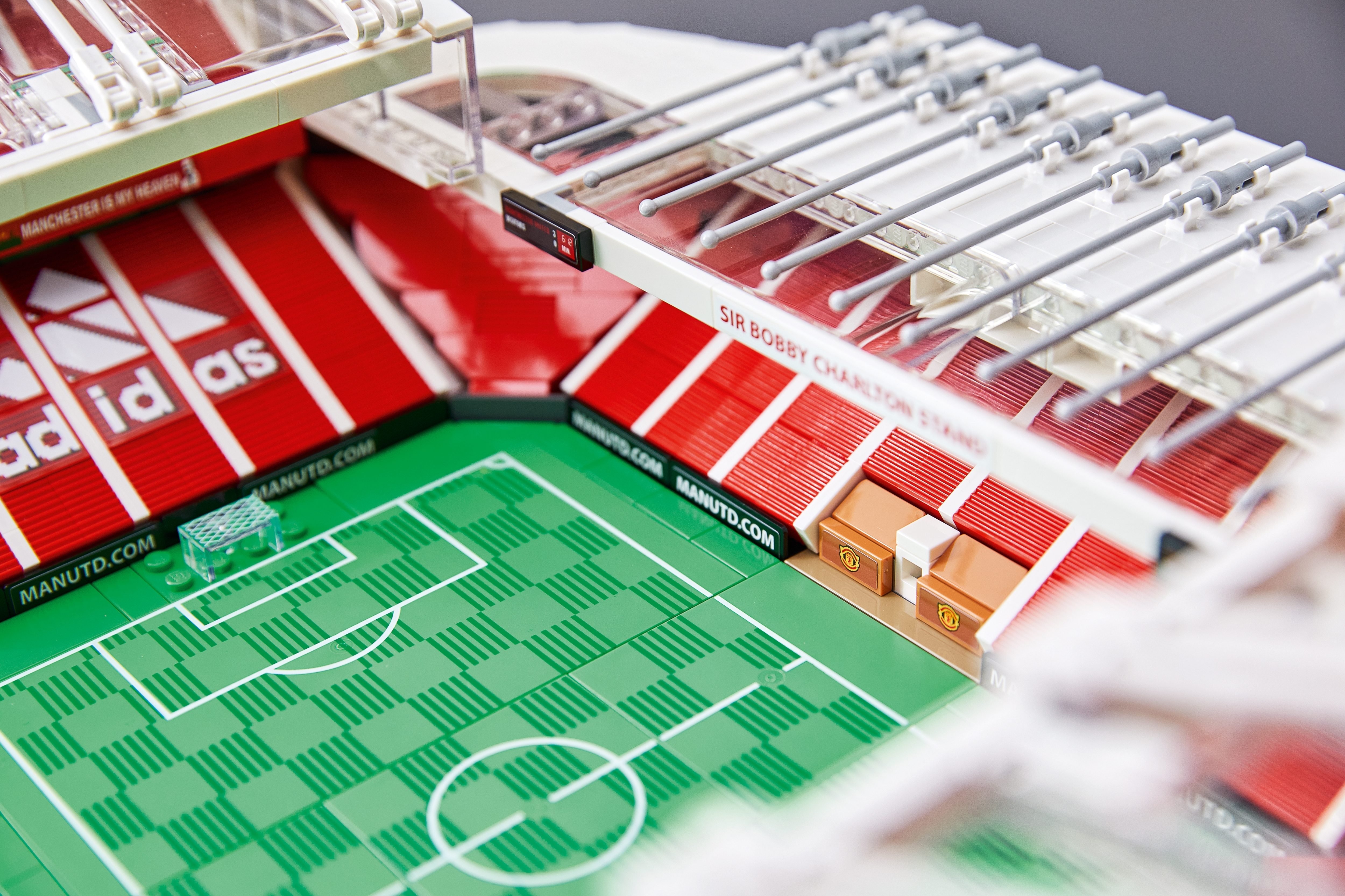 Lego reproduit le stade d'Old Trafford de Manchester United pour