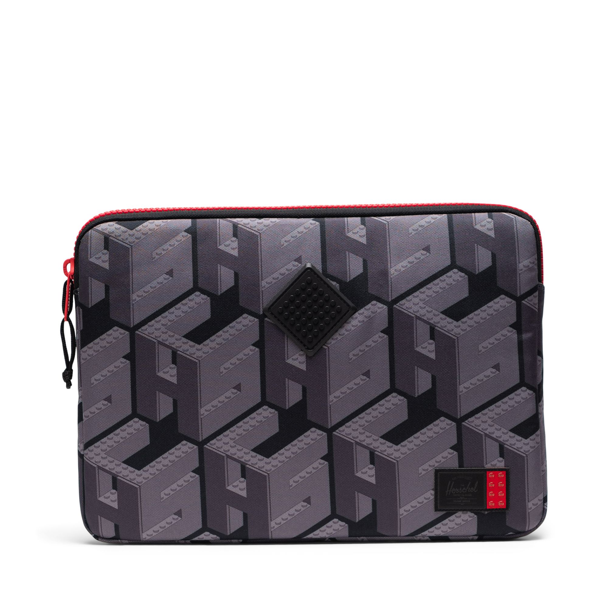 Herschel Anchor 14" laptophoes - monogram - zwart