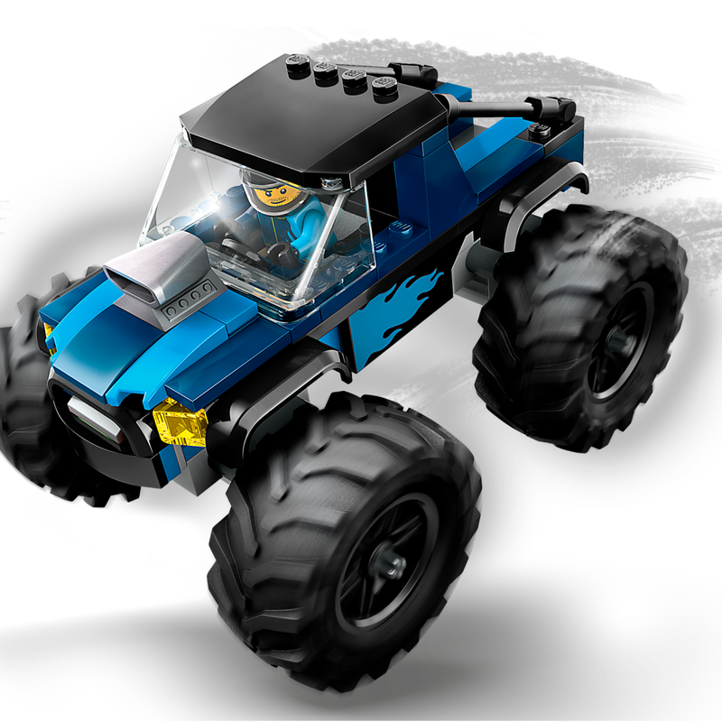 Blue Monster Truck
