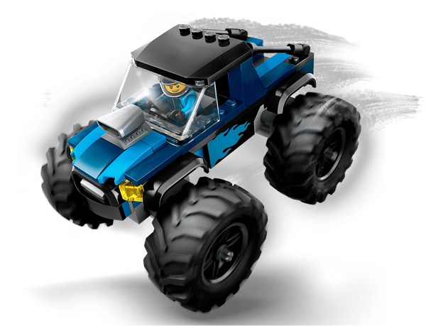 LEGO 60402 Le Monster Truck bleu — visuel 3 sur 8