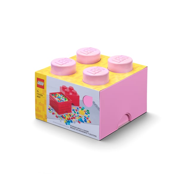 LEGO 5007267 Brique de rangement 4 tenons – violet clair — visuel 2 sur 2