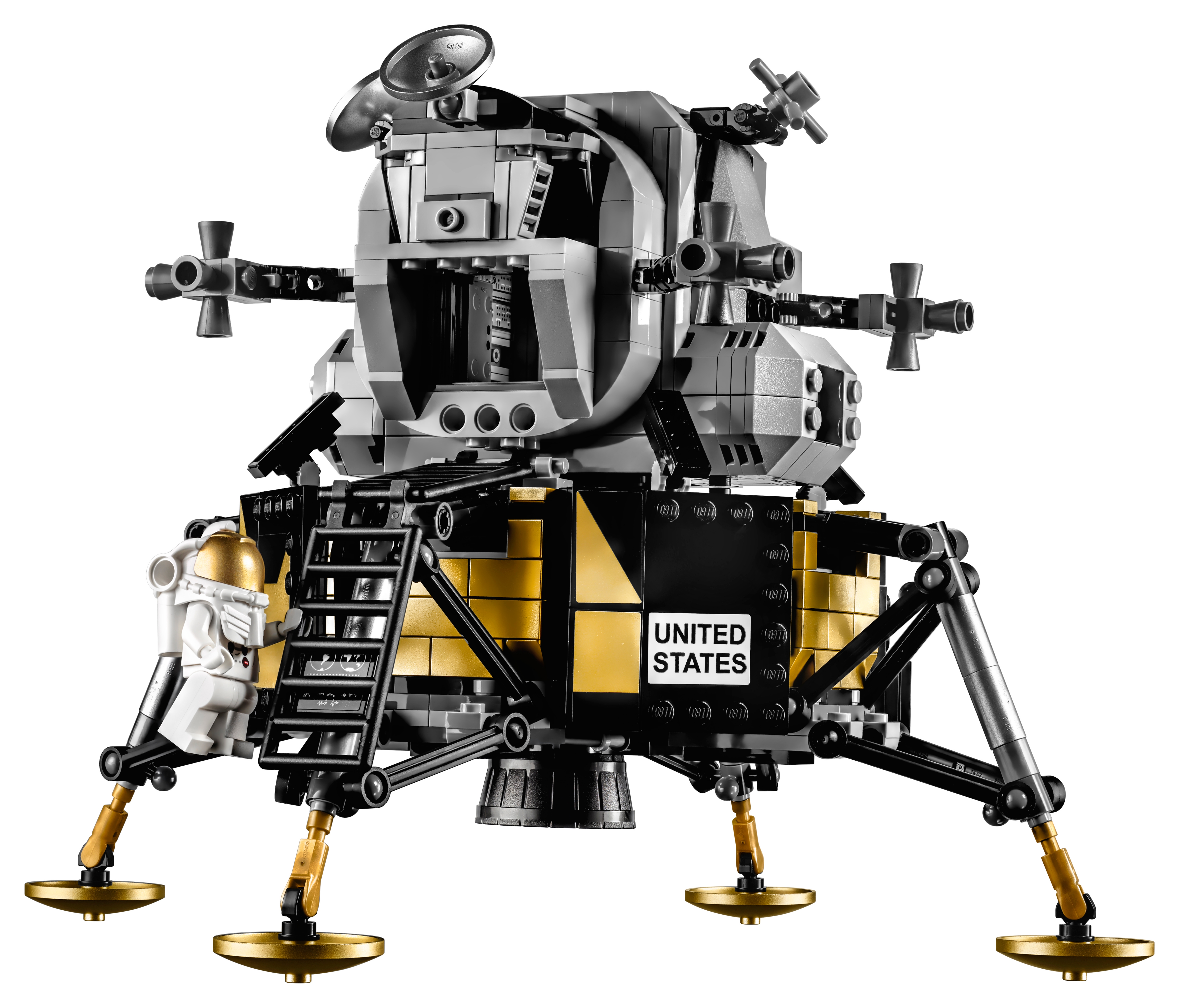 Uforudsete omstændigheder Paradoks Tilbagetrækning NASA Apollo 11 Lunar Lander 10266 | Creator Expert | Buy online at the  Official LEGO® Shop US