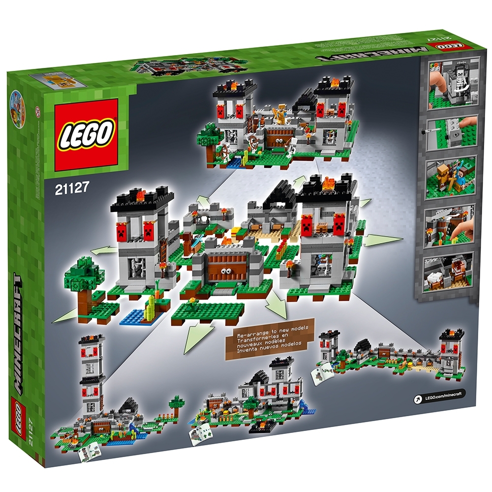 21127 for sale online LEGO Minecraft The Fortress 