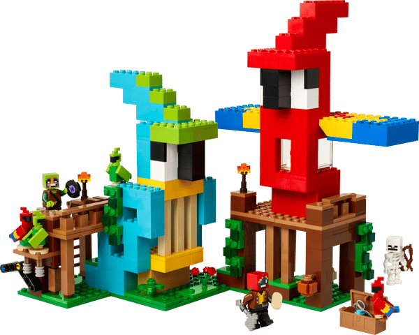 LEGO 21282 Les nichoirs des perroquets