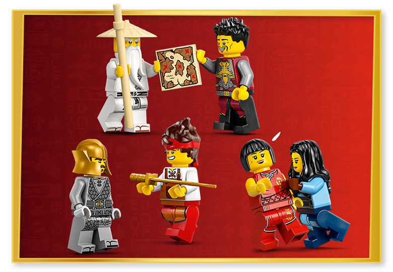 Four Weapons Blacksmith 15th Anniversary 71858 | NINJAGO® | Buy