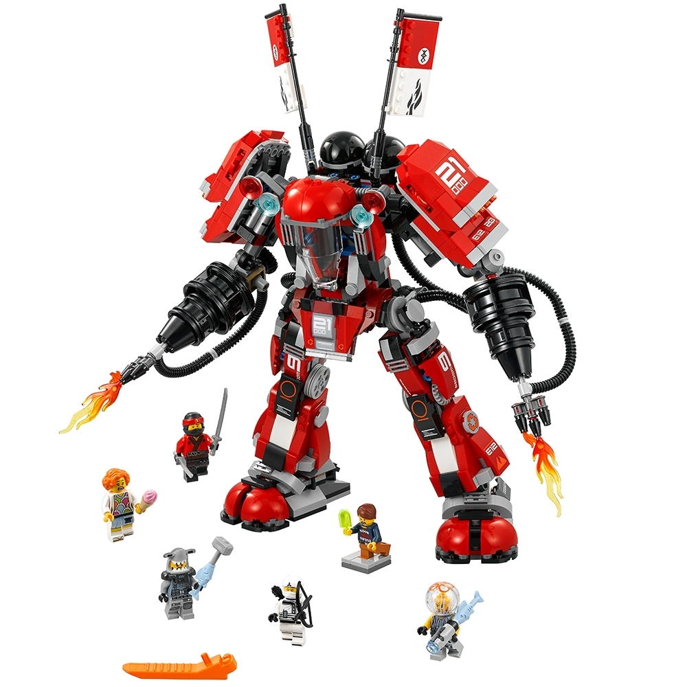 Cinco globo Reactor Robot del fuego 70615 | THE LEGO® NINJAGO® MOVIE™ | Oficial LEGO® Shop ES