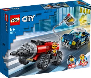LEGO® 60273 - Inseguimento della trivella della Polizia