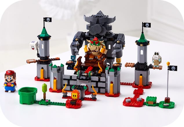 Tilslutte Sløset blød Bowser's Castle Boss Battle Expansion Set 71369 | LEGO® Super Mario™ | Buy  online at the Official LEGO® Shop US