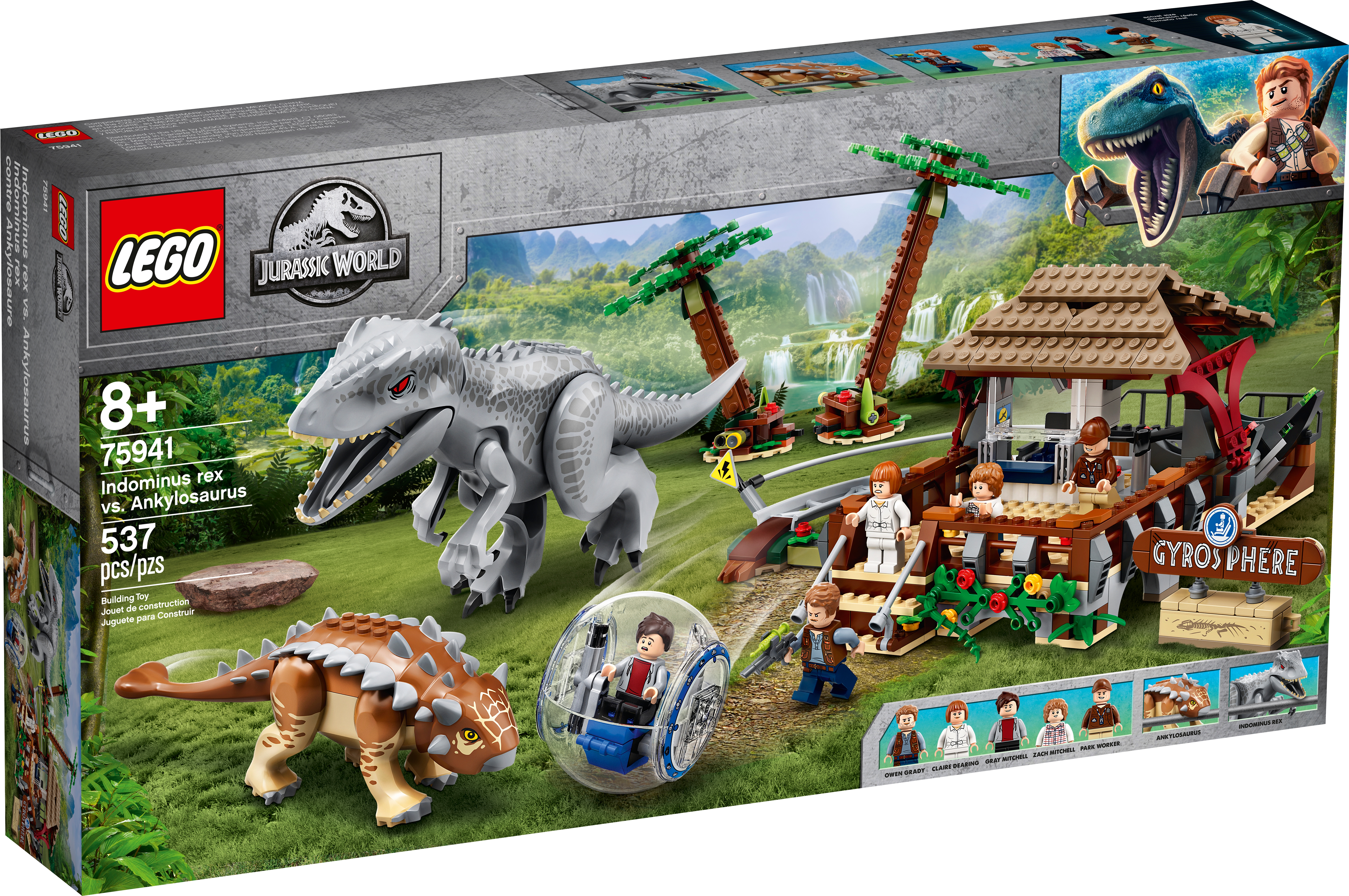 Rex vs. Ankylosaurus 75941 | Jurassic World™ | Buy online at the Official LEGO® Shop US