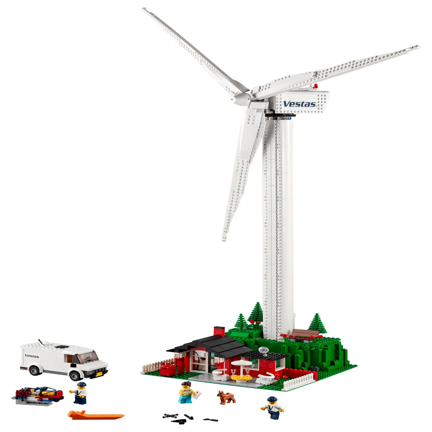 Sky Tomhed fascisme Vestas Wind Turbine 10268 | Creator Expert | Buy online at the Official LEGO®  Shop US
