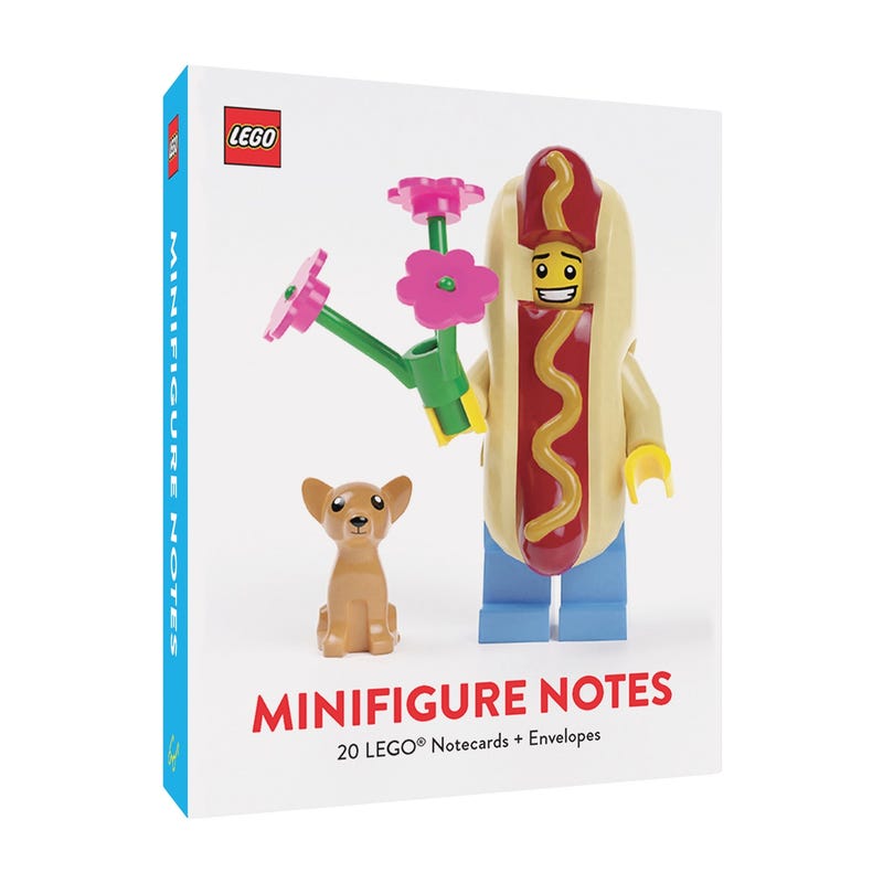 LEGO® Minifigur-Karten: 20 Grußkarten mit Kuverts