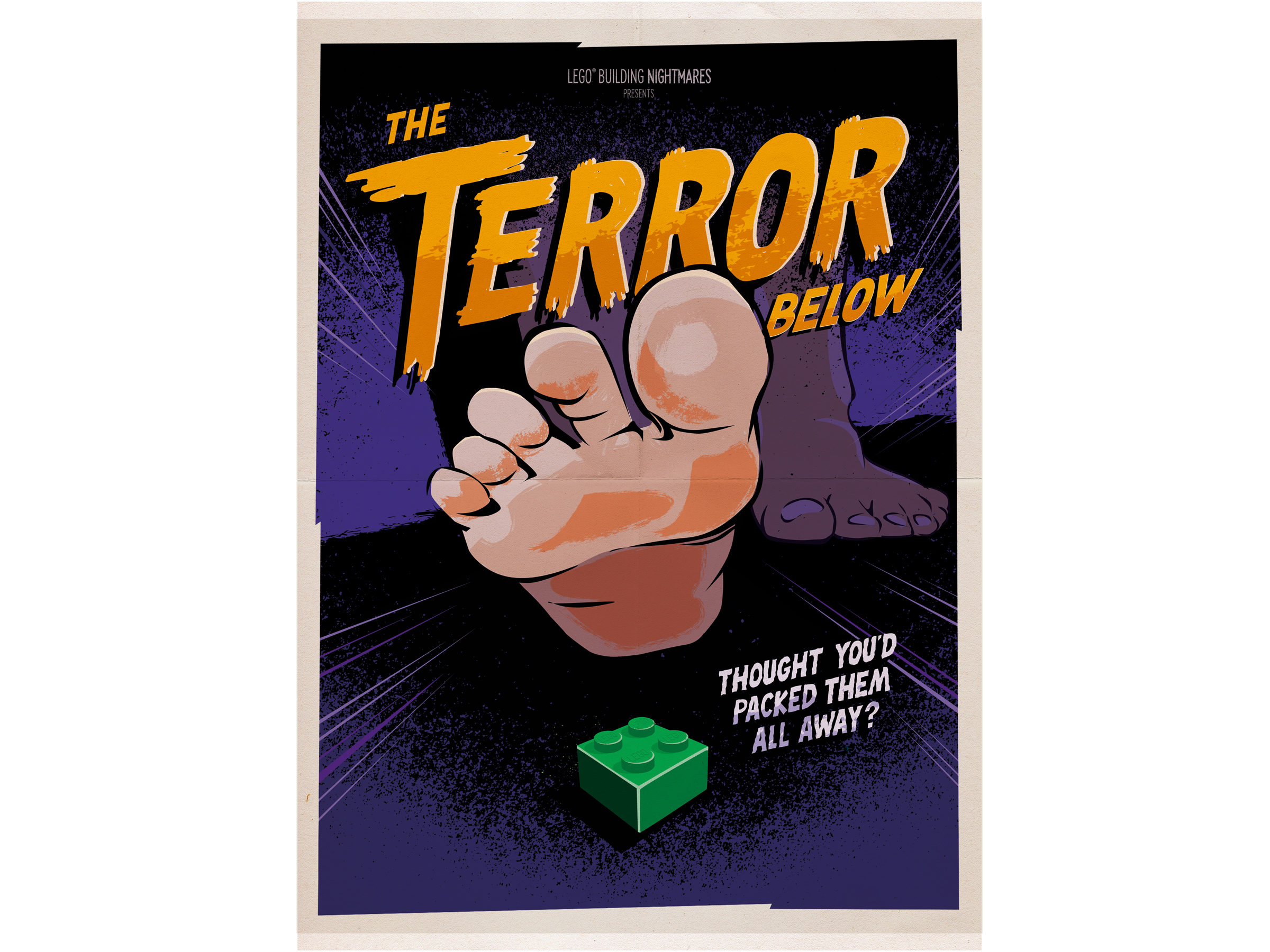 Halloween Poster - The Terror Below