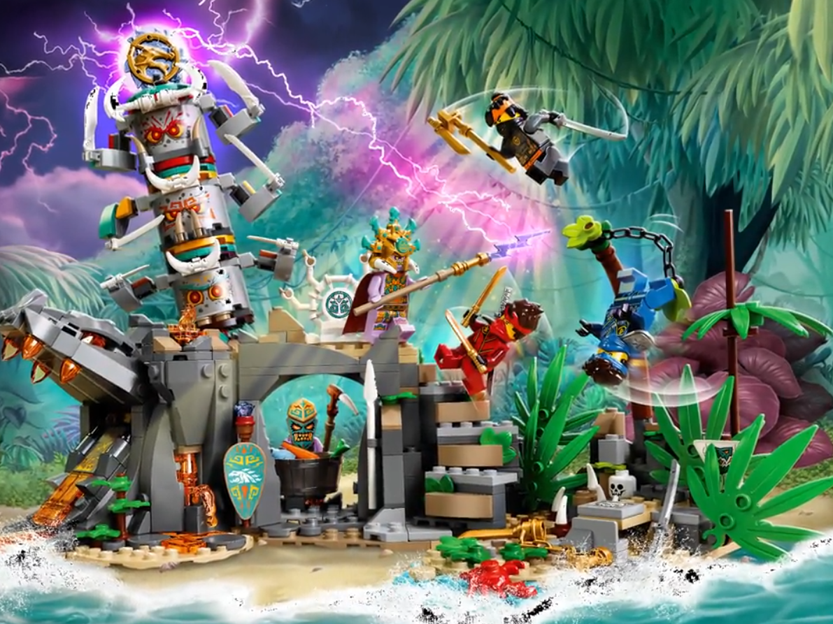 ヘアゴム No.125 LEGO 71747 Ninjago Wioska strażników - porównaj ceny | promoklocki.pl