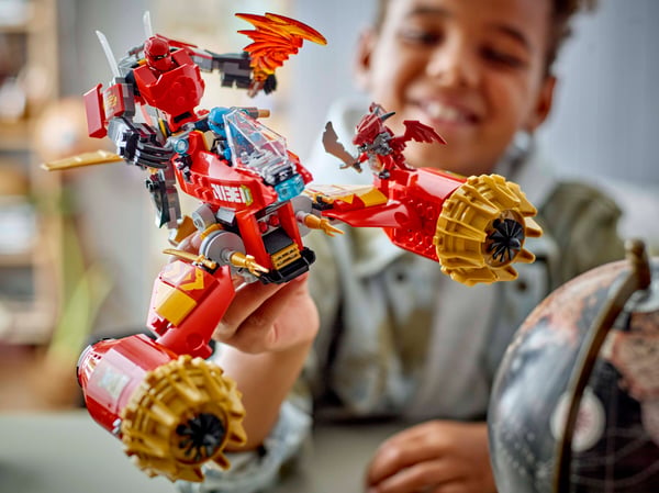 LEGO 71830 La moto tempête du robot de Kai — visuel 8 sur 8