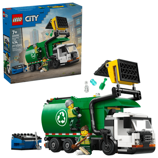 LEGO 60495 Le camion de recyclage — visuel 2 sur 8
