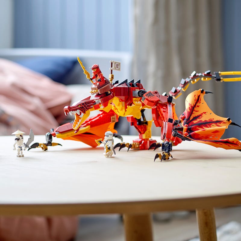 Fire Dragon Ninjago Legacy Summer 2021 Fire Dragon Attack 71753