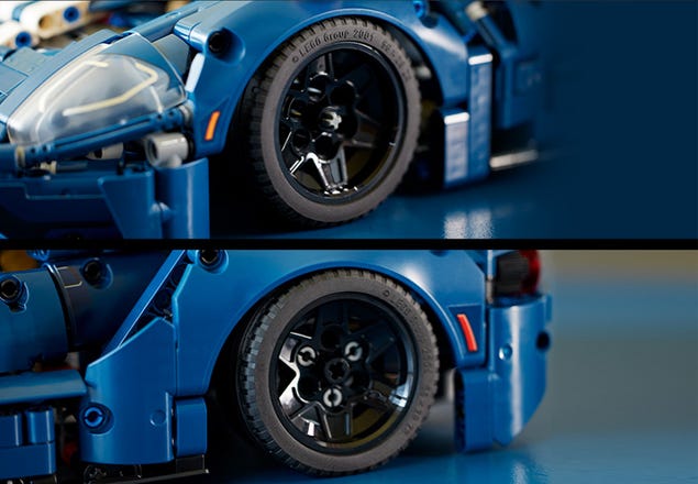 LEGO Technic 2022 Ford GT Car Model Set 42154