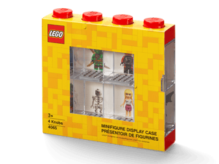 8-Minifigure Display Case – Red