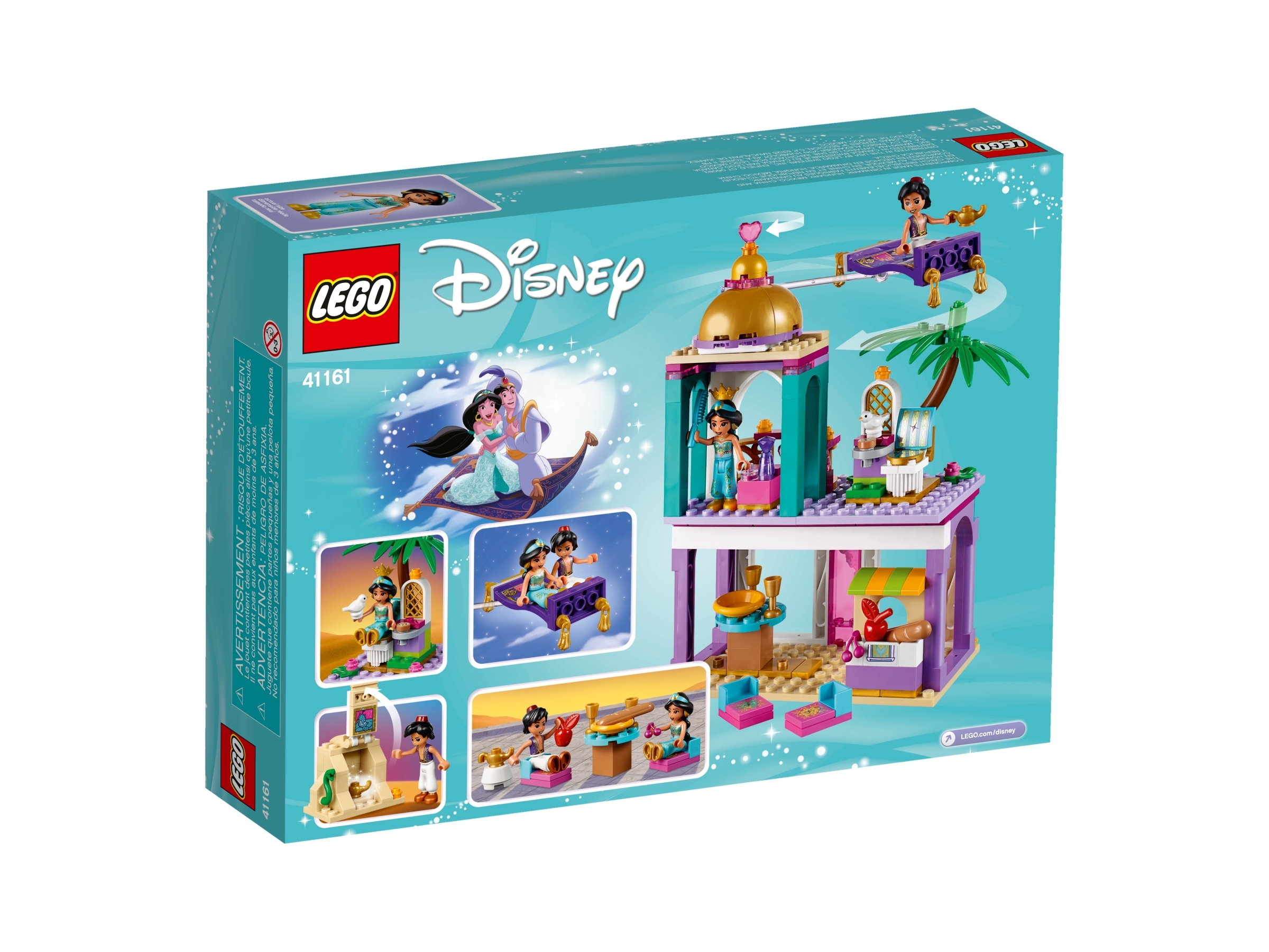 Aladdin and Jasmine's Palace Adventures 41161 | Disney™ | Buy online at Official LEGO® Shop US