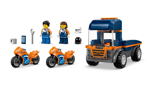 LEGO 60491 Le transporteur de motos — visuel 3 sur 8