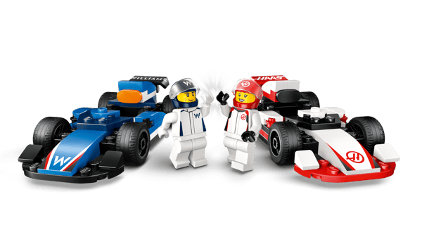 LEGO 60464 Voitures de course de F1® Williams Racing et Haas F1® — visuel 4 sur 8