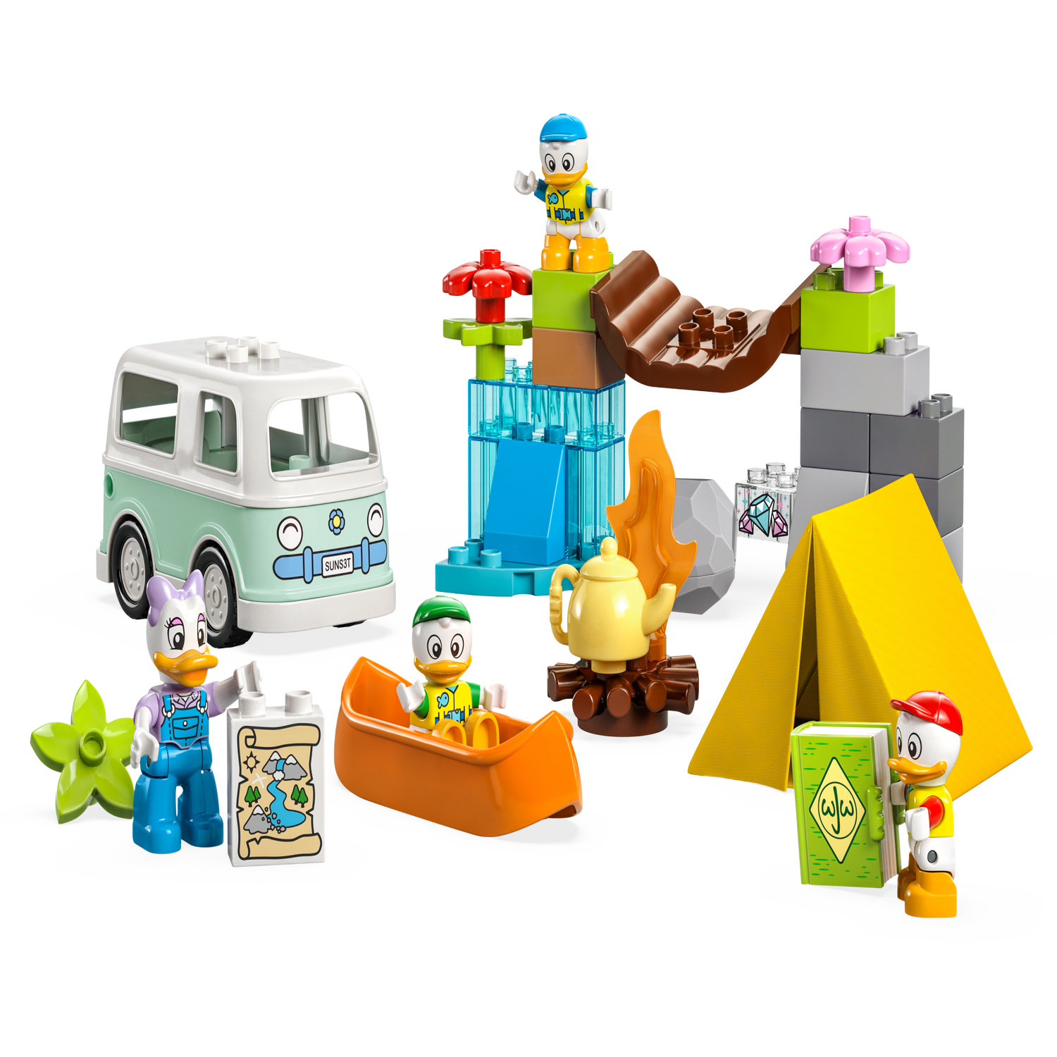 Konkurrence pedicab spejl Camping Adventure 10997 | Disney™ | Buy online at the Official LEGO® Shop US