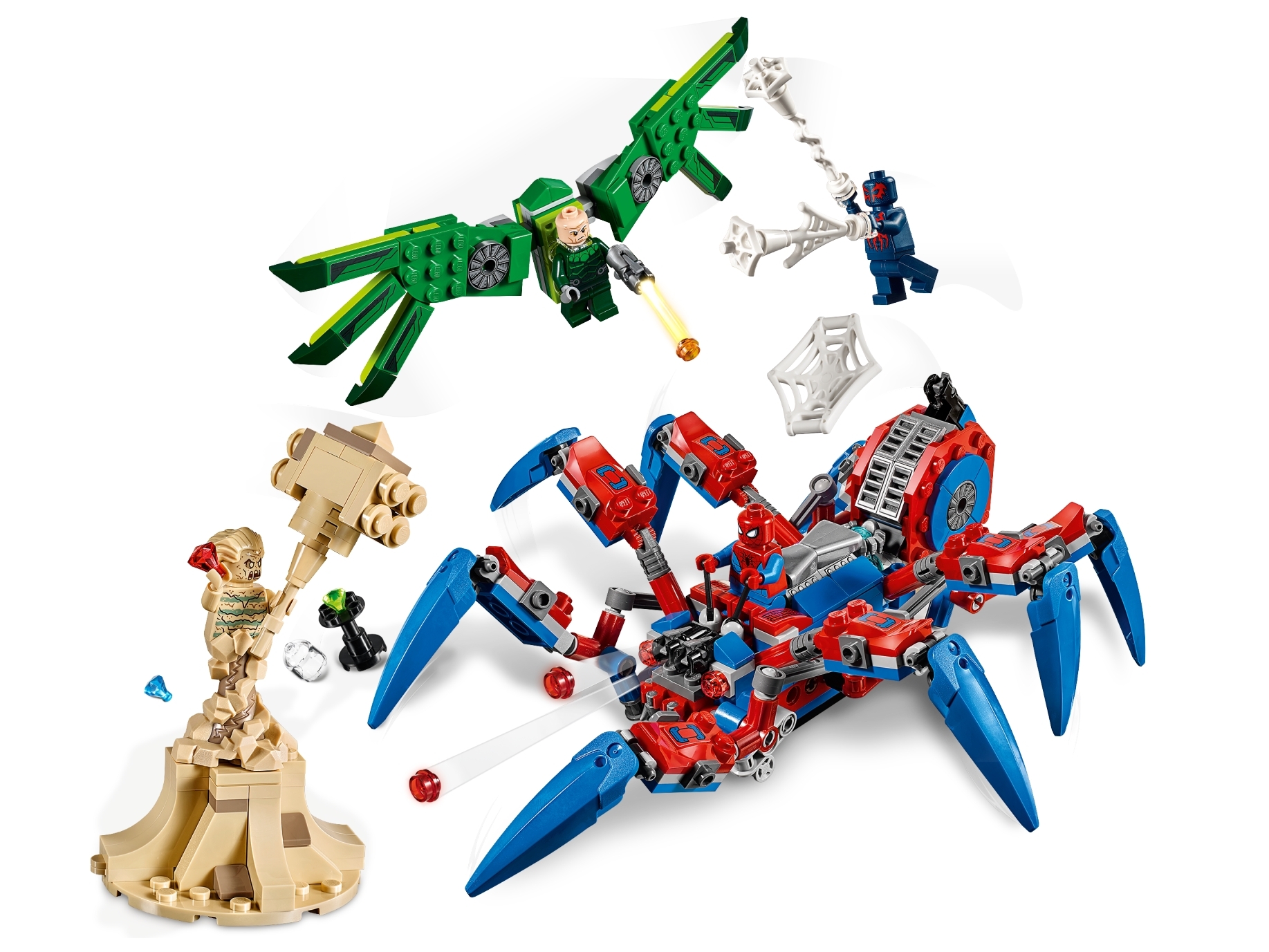 LEGO MARVEL SPIDER MAN CRAWLER DI SPIDER MAN LEGO 76114 