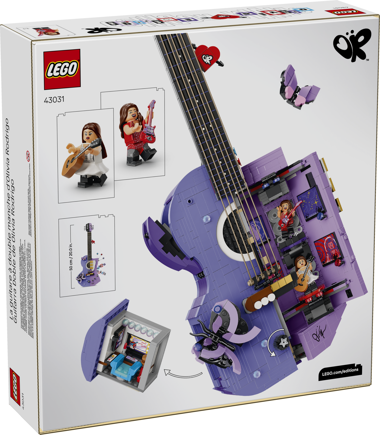 Olivia Rodrigo's Dual Guitar 43031 | LEGO® Editions | Buy online