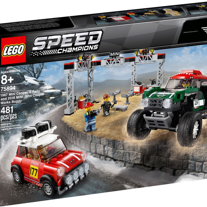 1967 Mini Cooper S Rally and 2018 MINI John Cooper Works Buggy