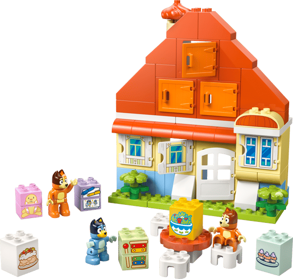 LEGO 10459 La maison de famille de Bluey et le jeu de mémoire