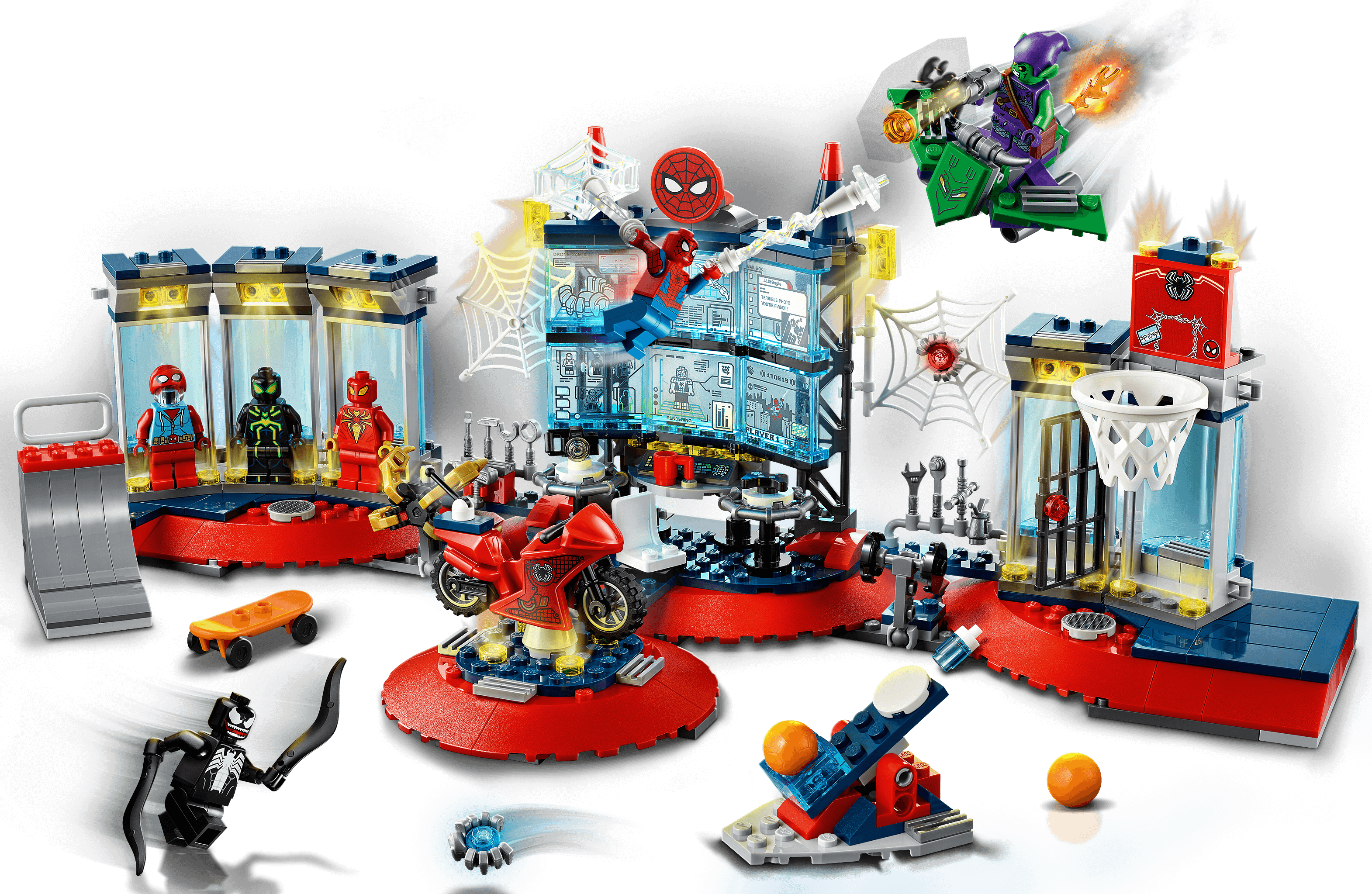 LEGO® MARVEL SPIDERMAN Figur aus Set 76175 Iron Spider Rüstung NEU 