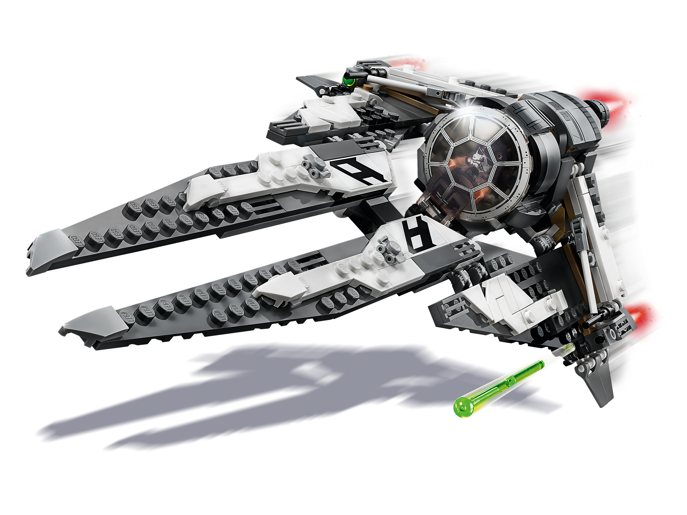 LEGO Star Wars 75242 Black Ace TIE Interceptor Age 8 396pcs 