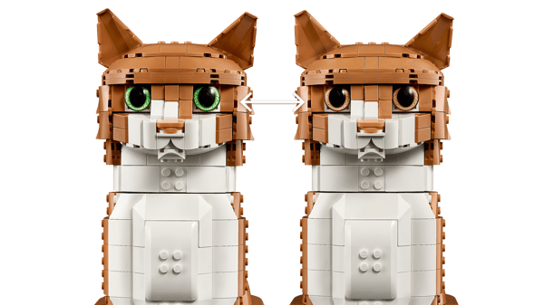 LEGO 21376 Le chat roux — visuel 5 sur 8